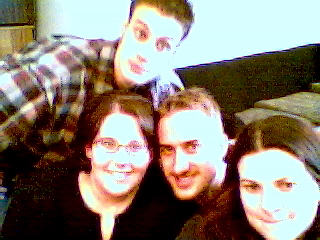Mark C, Becky, Myself and Justina!