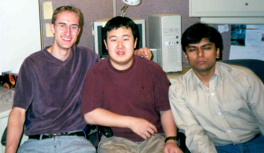 Me, Denny and Tahir at Syncrude!